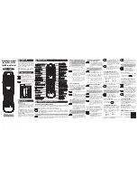 Universal Remote Control UR5-8400A Operating Instructions preview