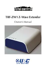 Universal Remote TRF-ZW1 Owner'S Manual preview