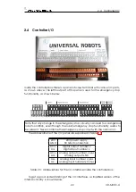 Preview for 22 page of Universal Robots UR-6-85-5-A User Manual