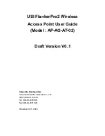 Universal Scientific Industrial Co. AP-AG-AT-02 User Manual preview