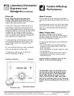 Preview for 9 page of Universal Scientific 1502D Use & Care Manual