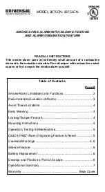 Preview for 1 page of Universal Security Instruments 2975CN Instructions Manual