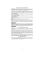 Preview for 8 page of Universal Security Instruments HD-130 Owner'S Manual