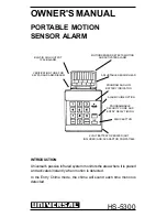 Universal Security Instruments HS-5300 Owner'S Manual предпросмотр