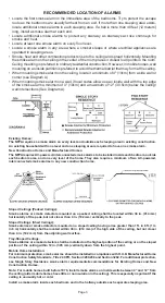 Preview for 3 page of Universal Security Instruments MI3050 Instructions Manual