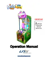 Universal Space Dizzy Lizzy Operation Manual preview