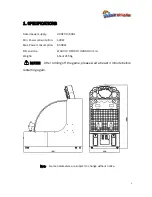 Preview for 5 page of Universal Space DUCKY SPLASH Operation Manual