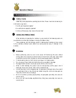 Preview for 22 page of Universal Space Family Bowl Operation Manuals