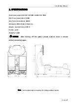 Preview for 6 page of Universal Space LANE MASTER Operation Manual