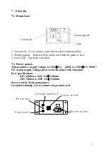 Preview for 9 page of Universal Space MR.WOLF Operation Manual