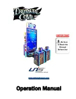 Universal Space TreaSure Cove Operation Manual preview