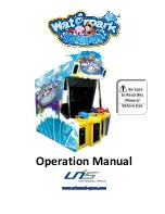 Universal Space Water Park Splash Operation Manual preview