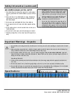 Preview for 3 page of Universal Tool UT2110R-1 General Safety Information & Replacement Parts