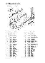 Preview for 3 page of Universal Tool UT5920 Operator Instructions