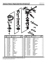 Предварительный просмотр 10 страницы Universal Tool UT8768-3V Series General Safety Information & Replacement Parts