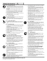 Preview for 2 page of Universal Tool UT8784-4/M General Safety Information & Replacement Parts