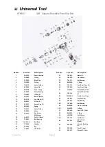 Предварительный просмотр 3 страницы Universal Tool UT8817 Operator Instructions