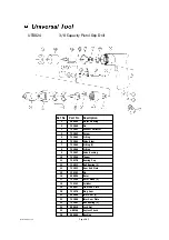 Предварительный просмотр 3 страницы Universal Tool UT8824 Operator Instructions