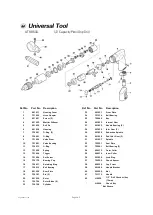 Предварительный просмотр 3 страницы Universal Tool UT8850A Operator Instructions