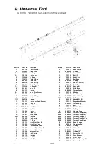 Preview for 3 page of Universal Tool UT8958 Operator Instructions