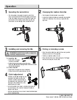 Предварительный просмотр 5 страницы Universal Tool UT8963ATT-11 General Safety Information & Replacement Parts