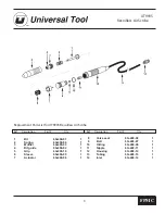 Preview for 3 page of Universal Tool UT9935 Operating Instructions