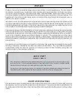 Preview for 3 page of Universal MC-10 Series Owner'S Manual