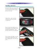 Preview for 6 page of Universal MX-900i Instruction Manual