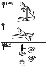 Предварительный просмотр 5 страницы Universal Tischplatte 120 Assembly Instructions Manual