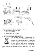 Preview for 34 page of universalblue Campana T 90 Instruction Manual