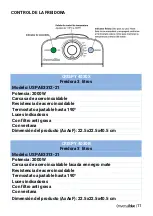 Preview for 11 page of universalblue CRISPY 4030B User Manual