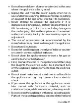 Preview for 21 page of universalblue CRISPY 4030B User Manual