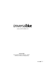 Preview for 11 page of universalblue TOASTY 600/OB User Manual