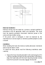 Предварительный просмотр 20 страницы universalblue UBCA2001-20 Instruction Manual