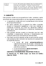 Preview for 25 page of universalblue UBF2204-20 Instruction Manual