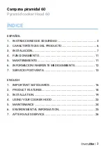 Preview for 2 page of universalblue UCPYRAMID60-19 Instruction Manual