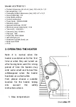 Preview for 20 page of universalblue UCVT9306-21 User Manual