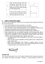 Preview for 21 page of universalblue UFDDBLANC144-18 Instruction Manual