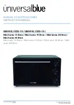 Предварительный просмотр 1 страницы universalblue UMH10L1050-19 Instruction Manual