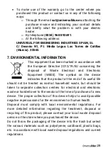 Preview for 28 page of universalblue UVH1400-20 Instruction Manual