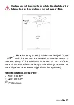 Предварительный просмотр 29 страницы universalblue UVT1313-21 User Manual