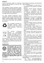 Preview for 26 page of universalblue UVT1339-22 User Manual