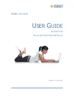 University of Surrey RESNET PLATINUM User Manual preview