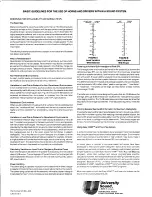 Preview for 4 page of University Sound Musicaster 100 Specifications