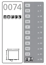 Предварительный просмотр 3 страницы Universo Consumer Products 0074 Assembly Instructions Manual