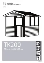 Preview for 1 page of Universo Consumer Products TK200 Assembly Instructions Manual