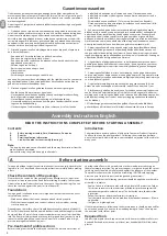 Preview for 4 page of Universo Consumer Products TK200 Assembly Instructions Manual