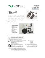 Univet EOS HP Manual preview