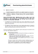 Preview for 19 page of Univex DOME39 C User Manual And Maintenance Manuallines