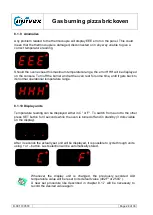 Preview for 28 page of Univex DOME39 C User Manual And Maintenance Manuallines